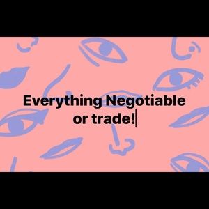 Everything Negotiable